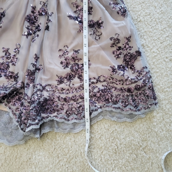 Purple sequin romper - Picture 7 of 7